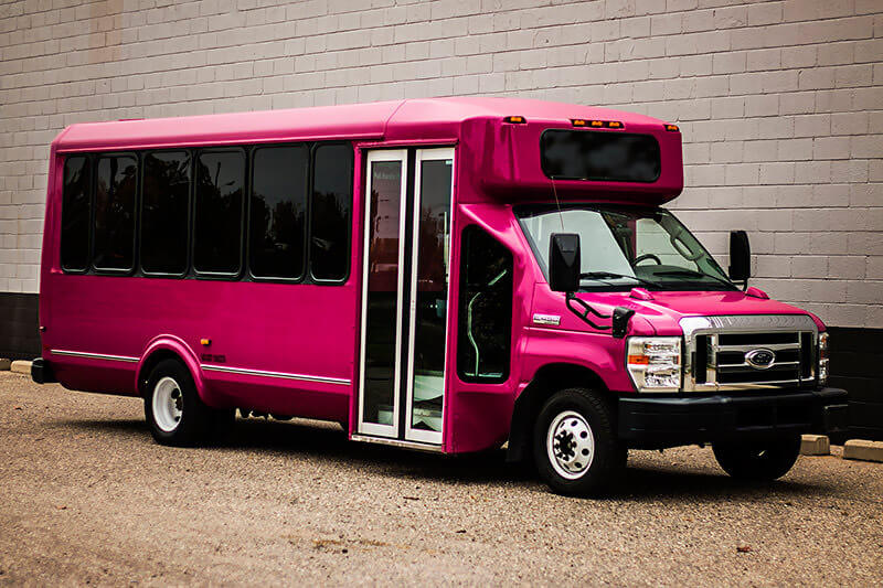 Pink Party Bus Rentals